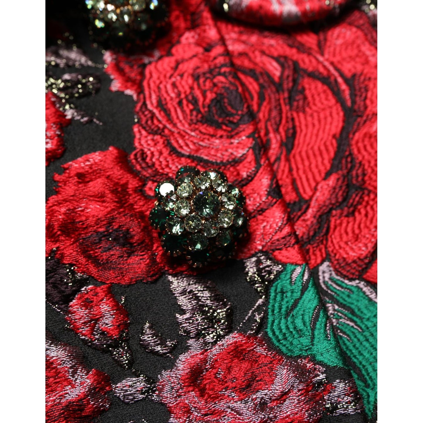 Dolce & Gabbana Multicolor Floral Brocade ButtonBlazer Jacket