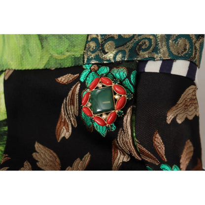 Dolce & Gabbana Multicolor Patchwork A-line Polyester Skirt