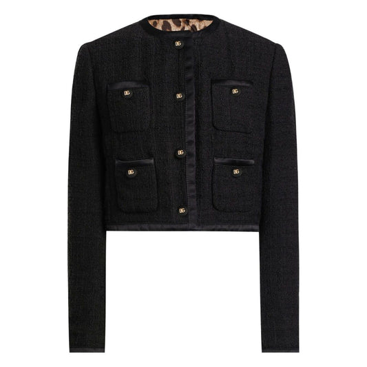 Dolce & Gabbana Rachel Tweed Jacket Jackets