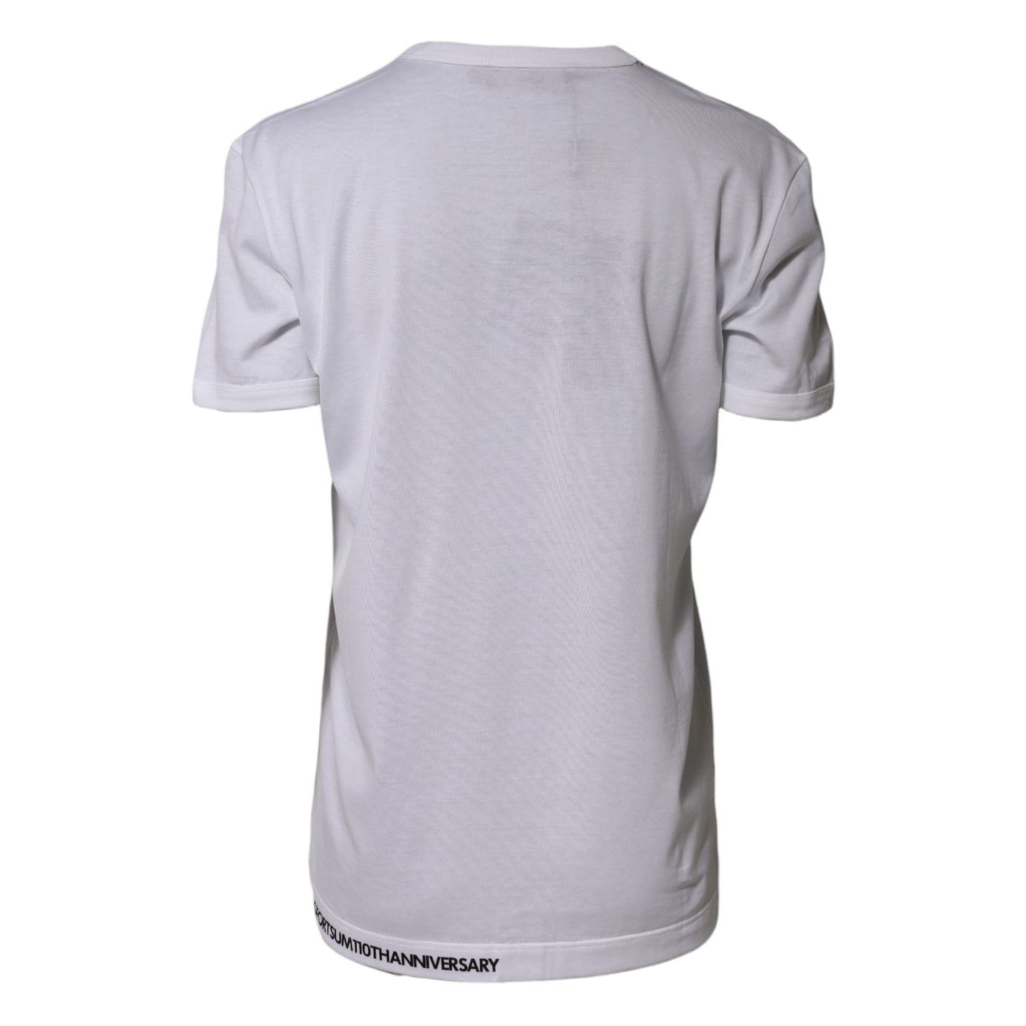 Dolce & Gabbana White DG Loves Moscow Crew Neck T-shirt