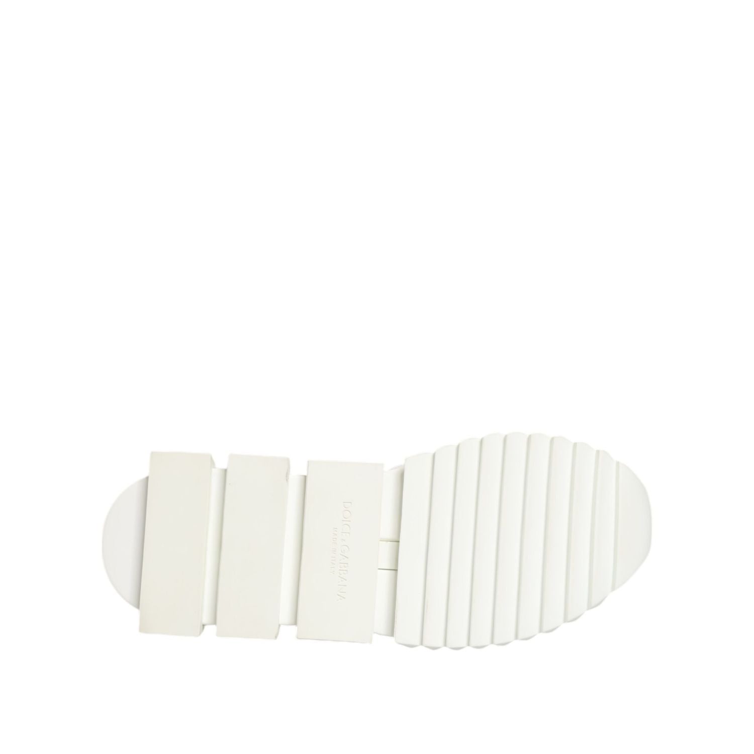 Dolce & Gabbana White Sorrento Low Top Lace Up Sneakers Shoes