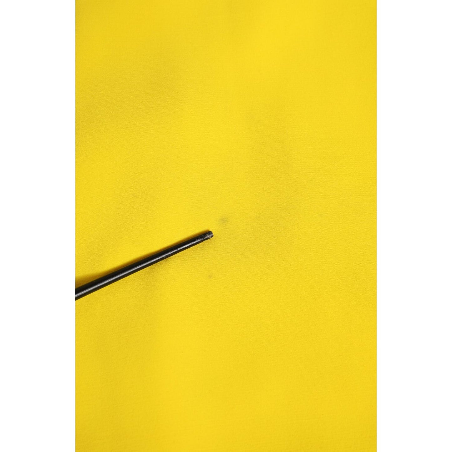 Dolce & Gabbana Yellow Polyester Sleeveless Sheath Midi Dress