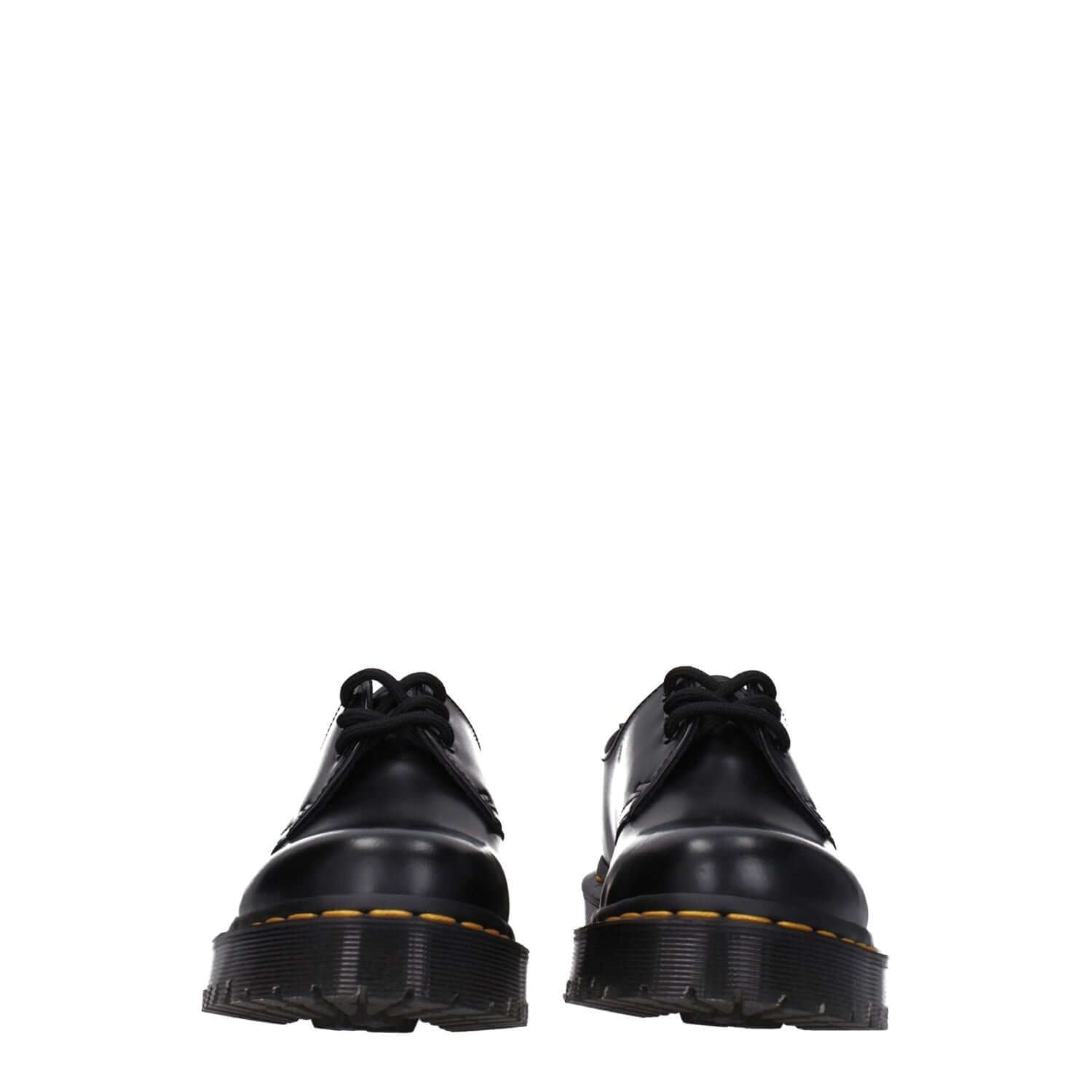 Dr. Martens Black Leather Oxfords And Derbies