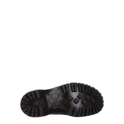 Dr. Martens Black Leather Oxfords And Derbies with durable rubber sole and 3.5 cm mid heels.