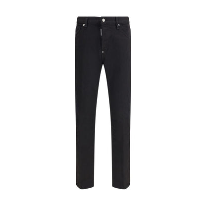 Dsquared² Black Cotton Skinny Jeans