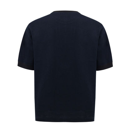 Dunhill Blue Cotton T-Shirt
