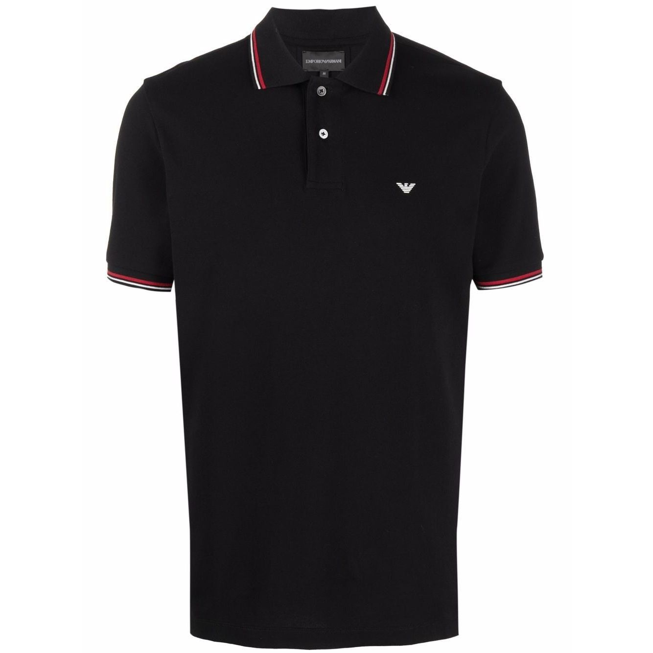Emporio Armani T-shirts and Polos Black Topwear