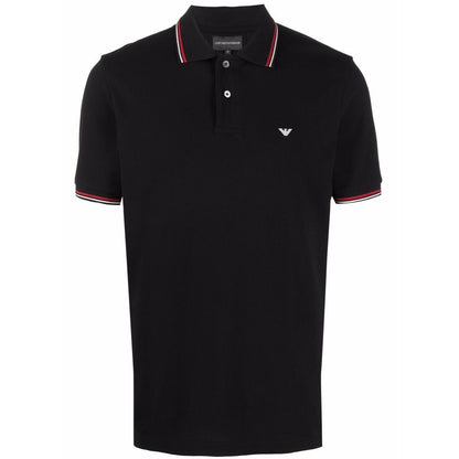 Emporio Armani T-shirts and Polos Black Topwear