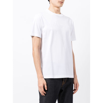 Emporio Armani T-shirts and Polos White Topwear
