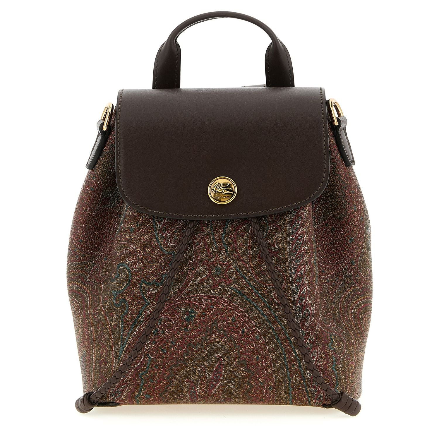 Etro Multicolor Cotton Backpack