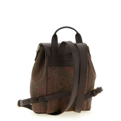 Etro Multicolor Cotton Backpack