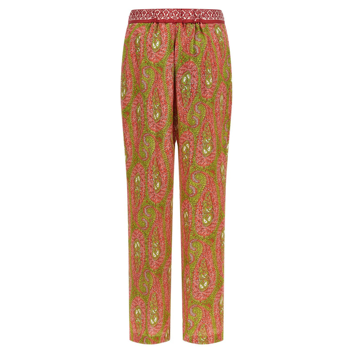 Etro Multicolor Polyester Pants