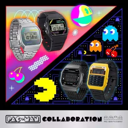CASIO VINTAGE Mod. F-91 - PACMAN Series Limited Edition F-91WPC-1AER