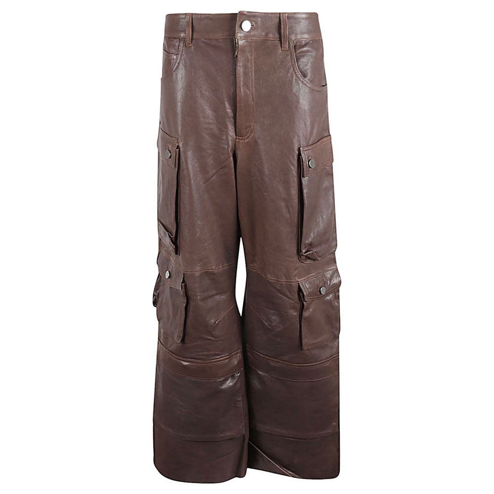 FERMAS.CLUB Trousers Brown CARGOPANTSCOFEE