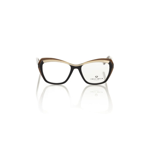 Frankie Morello Black Acetate Women's Eyeglass Frame