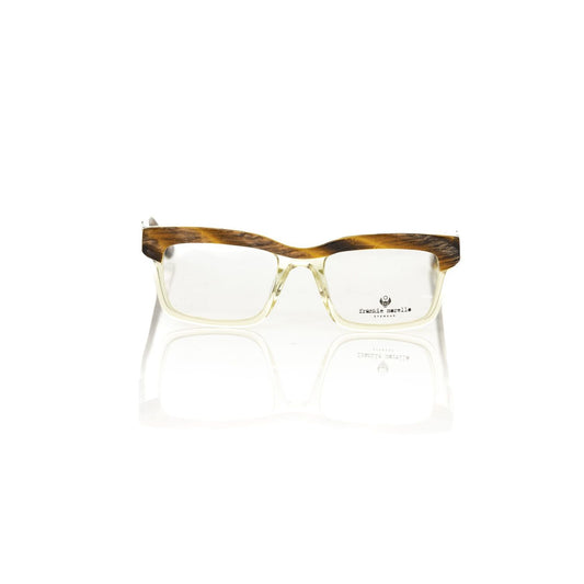 Frankie Morello Brown Acetate Men Frame