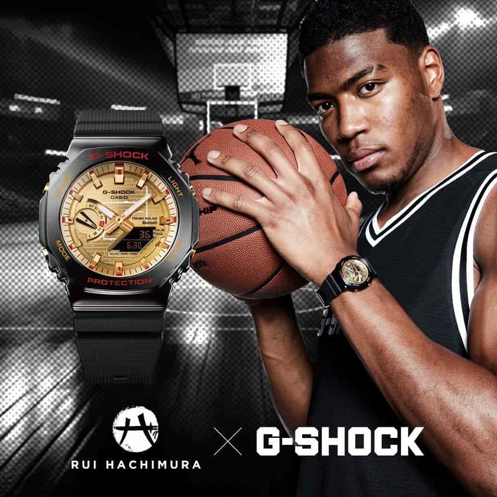 G-SHOCK Mod. OAK TOUGH SOLAR Bluetooth - RUI HACHIMURA Limited Edition Special pack. WATCHES