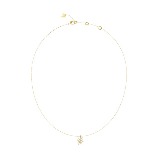 GUESS JEWELS JEWELRY Mod. JUBN05563JWYGT-U delicate gold necklace with star pendant