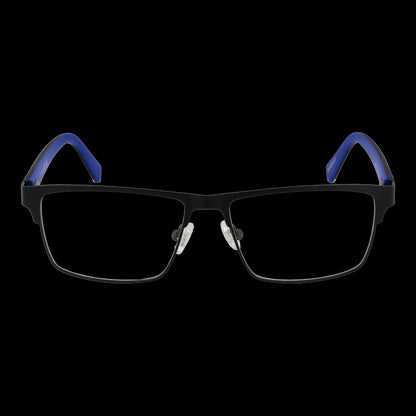 Front view of GUESS MOD. GU50131 53002 gents eyewear with blue and black frame design.