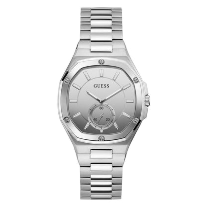 Alt Tag: GUESS Mod. GW0310L1 Quartz Analog Silver 925° Lady Necklace with 3 ATM Water Resistance and Mineral Dial