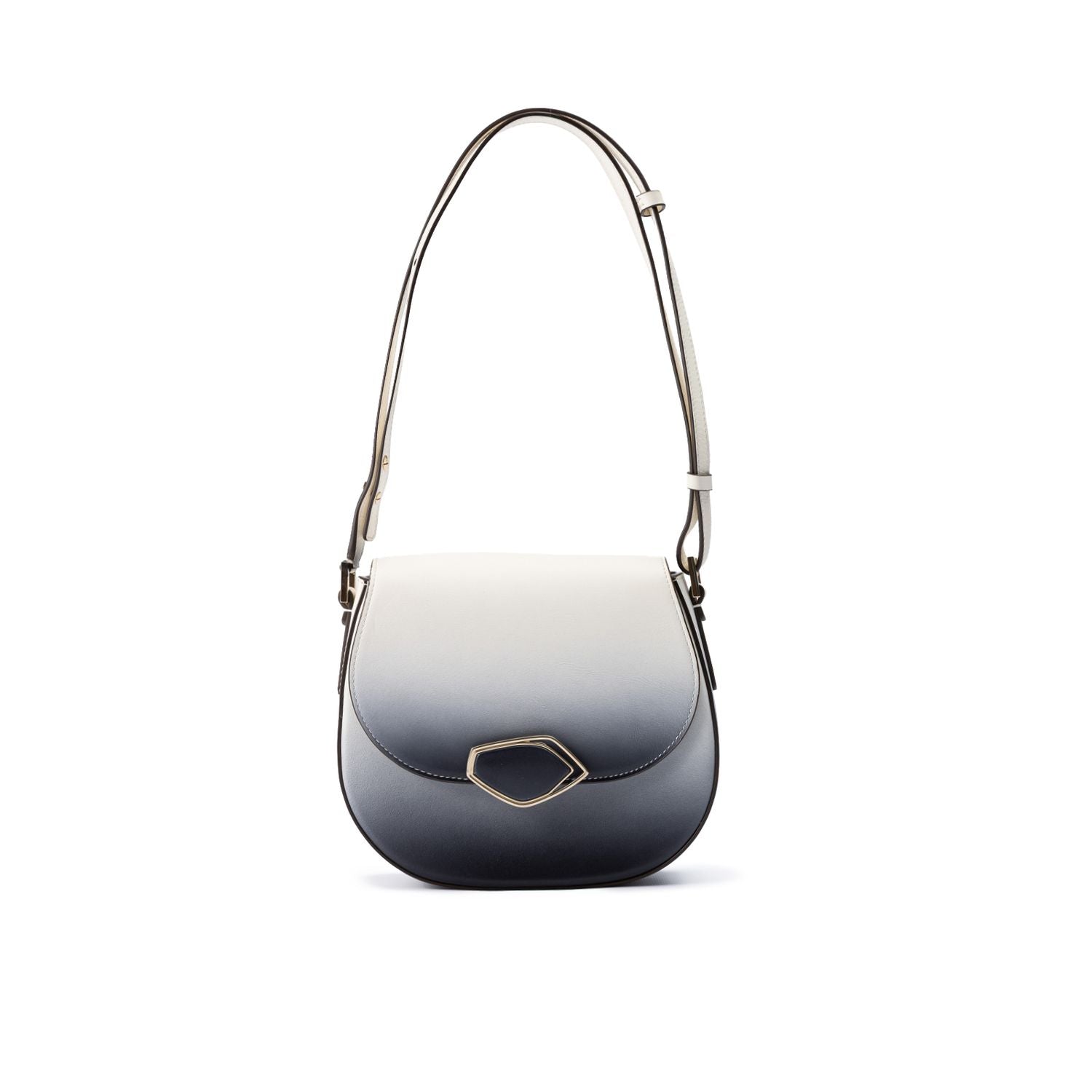 Giada Bicolour Leather Shoulder Bag