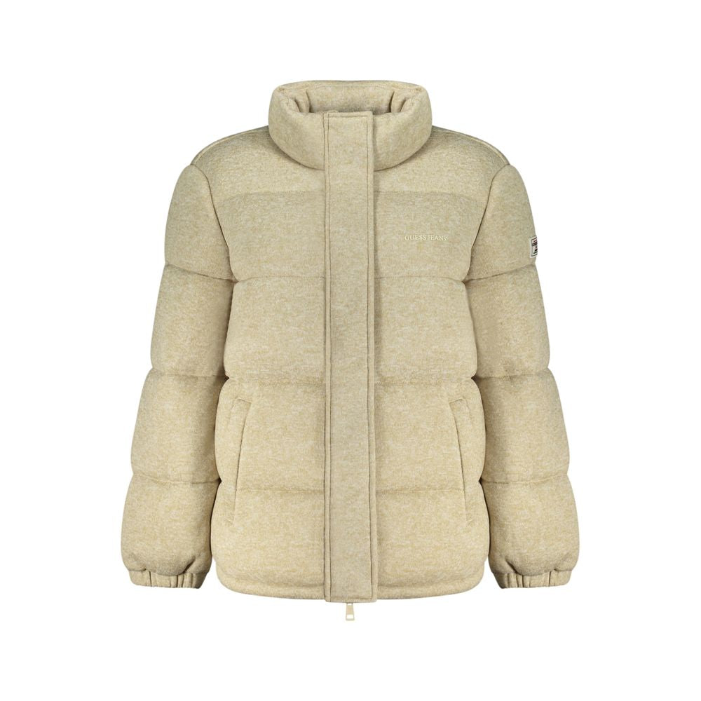 Guess Jeans Beige Polyester Women's Jacket1728,67403481248,Beige,Clothing,Coats - Jackets & Coats - Clothing,Guess Jeans,Jackets & Coats - Clothing,L,M,New with tags,S,Women,XL,XS
