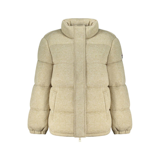 Guess Jeans Beige Polyester Women's Jacket1728,67403481248,Beige,Clothing,Coats - Jackets & Coats - Clothing,Guess Jeans,Jackets & Coats - Clothing,L,M,New with tags,S,Women,XL,XS