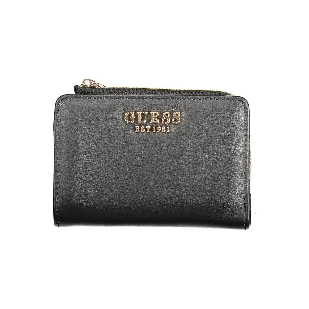 Guess Jeans Black Polyethylene Women Wallet