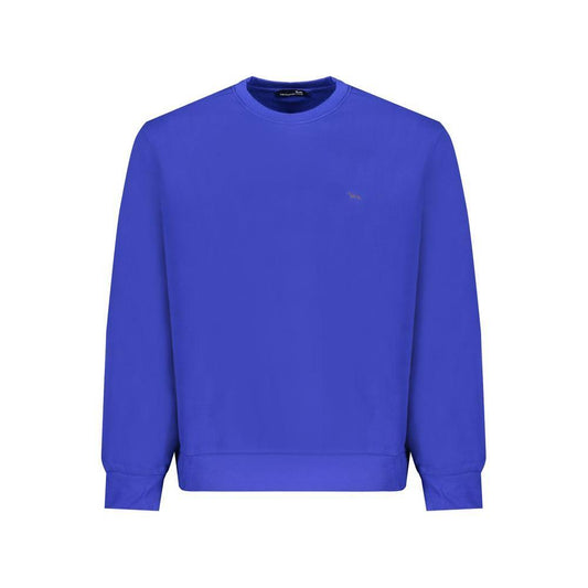 Harmont & Blaine Blue Cotton Sweater