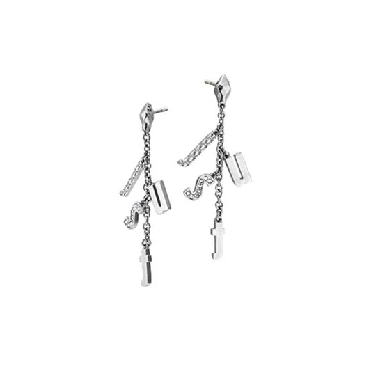JUST CAVALLI JEWELS JEWELRY Mod. JCER00300100 DESIGNER FASHION JEWELLERY