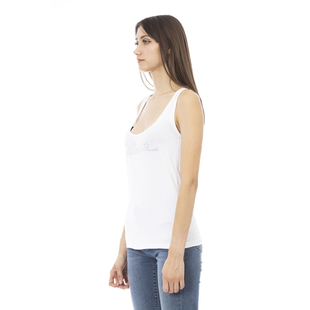 Just Cavalli White Viscose Women Top