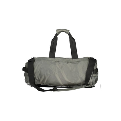 K-WAY Green Polyamide Luggage And Travel Bag with handles and adjustable strap