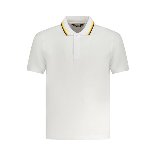 K-WAY White Cotton Men Polo Shirt