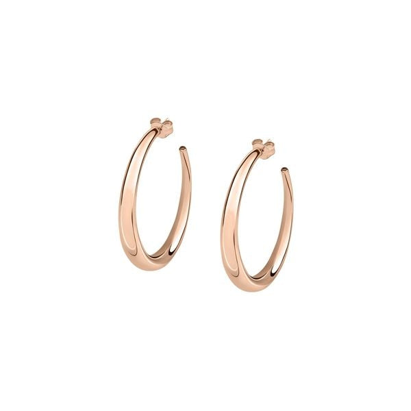 LA PETITE STORY JEWELRY Mod. LPS01AQB15 rose gold hoop earrings