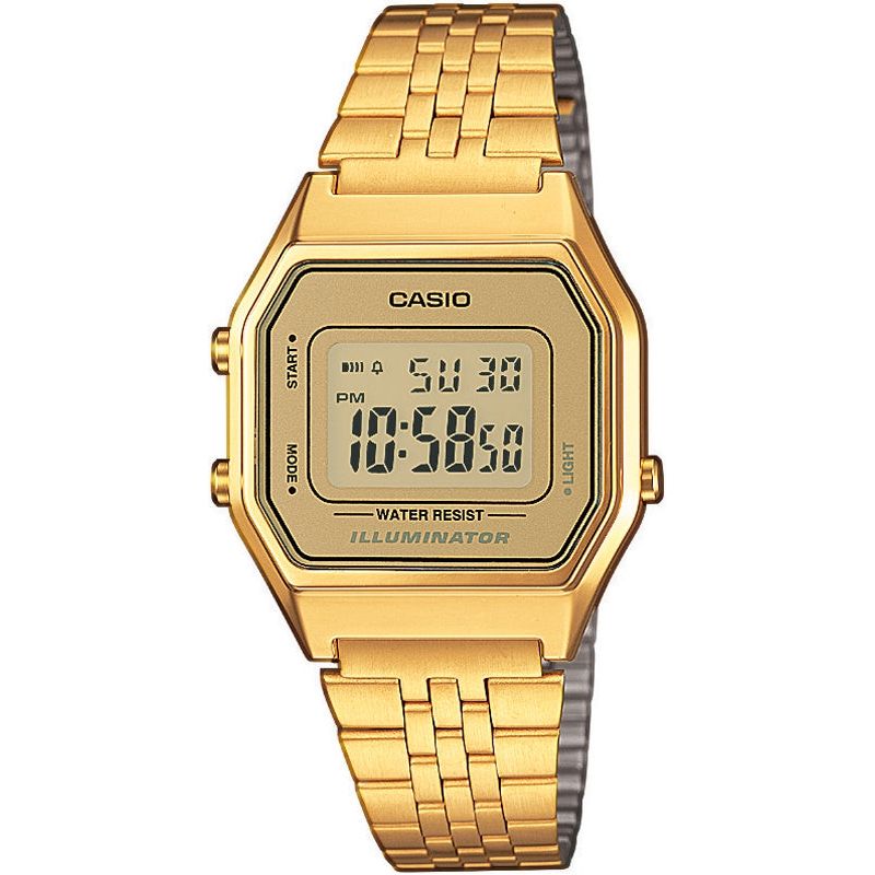 CASIO VINTAGE Mod. ICONIC LADY GOLD - GOLD LA680WEGA-9ER