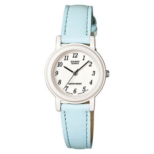 CASIO COLLECTION Mod. POP LADY. LEATHER - PASTEL BLUE LQ-139L-2BDF