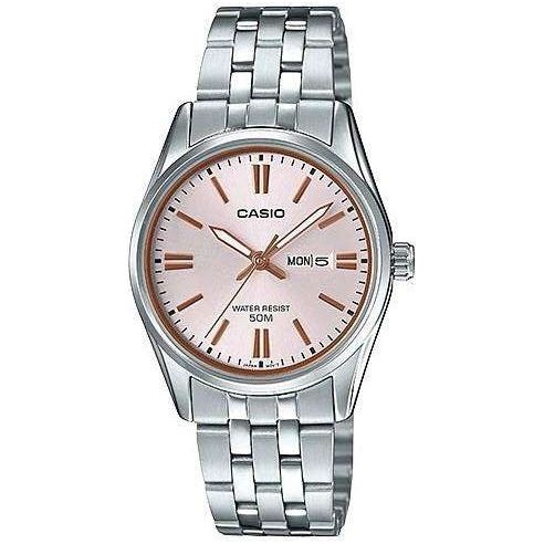 CASIO COLLECTION Mod. LADY DAY & DATE - ANTIQUE PINK LTP-1335D-4AVDF
