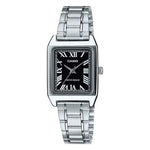 CASIO COLLECTION Mod. TANK. METAL ALLOY - BLACK LTP-V007D-1BUDF