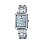CASIO COLLECTION Mod. TANK. METAL ALLOY - LIGHT BLUE LTP-V007D-2EUDF