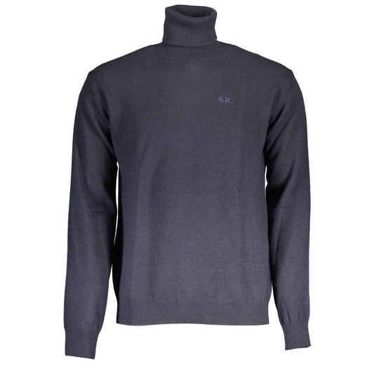 La Martina Blue Wool Sweater