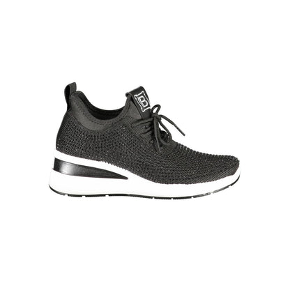 Laura Biagiotti Black Polyester Women Sneaker