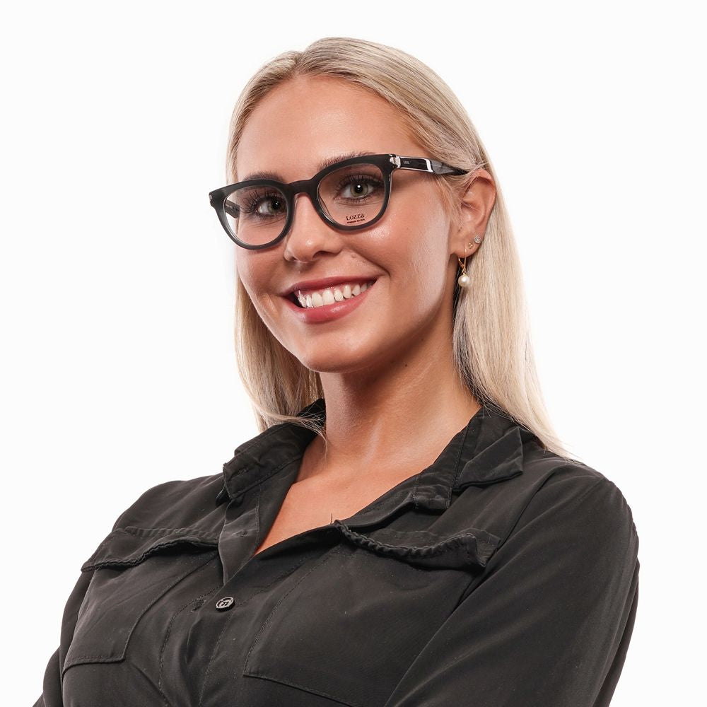 Lozza Green Plastic Glasses (Frames)