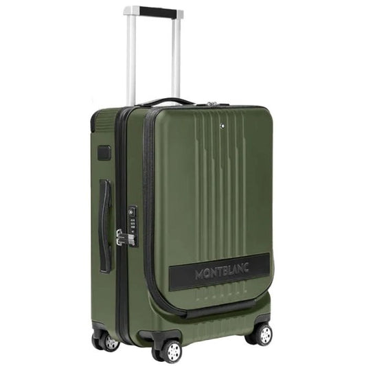 MONTBLANC LEATHER MOD. CABIN TROLLEY WITH FRONT POCKET - 38X55X23 (37 L)-0