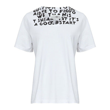 MM6 Maison Margiela T-shirts and Polos White Topwear