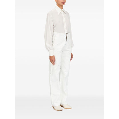 MM6 Maison Margiela Trousers White Trousers