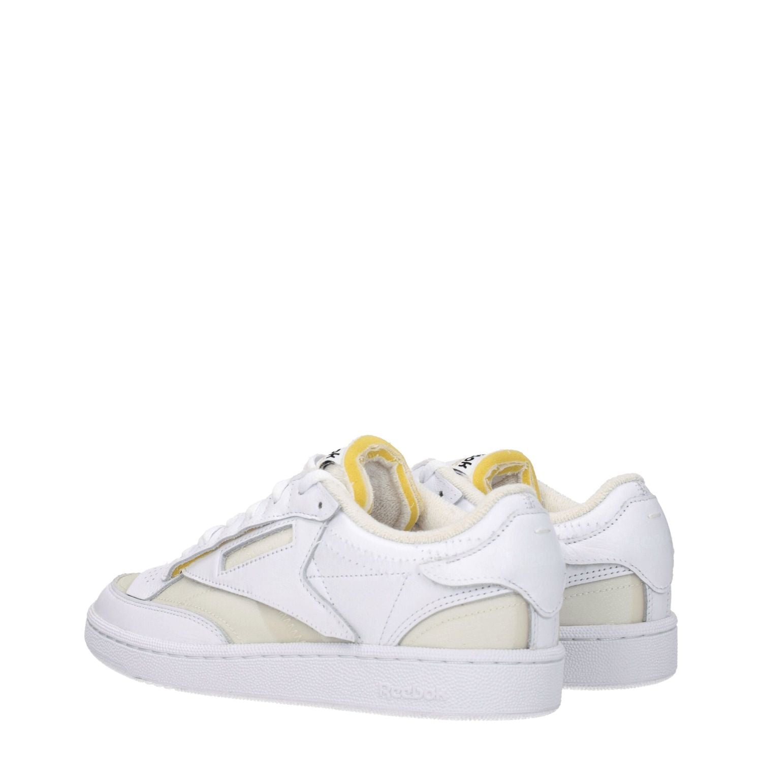 Maison Margiela White Fabric Low Top Sneakers