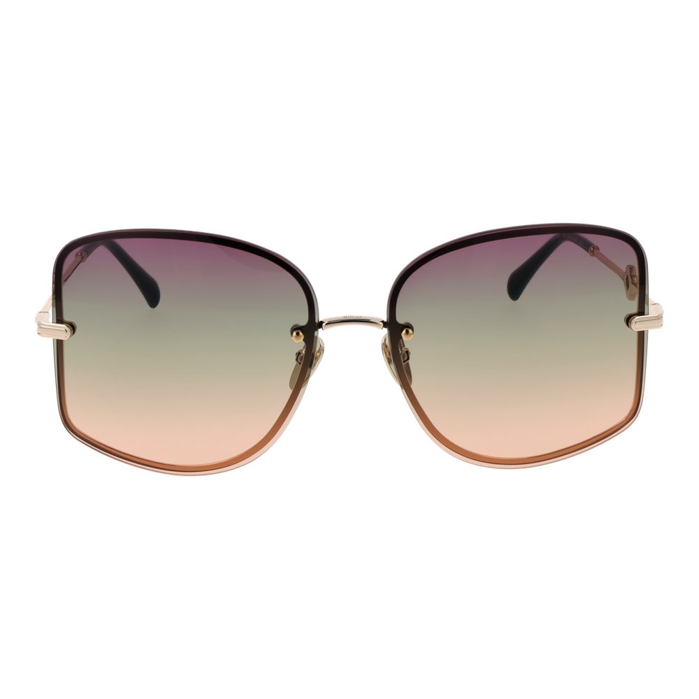 Maje Pink Metal Sunglasses