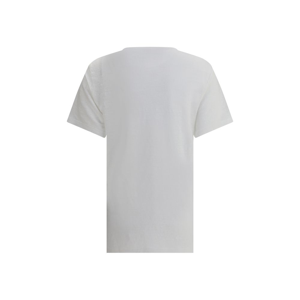 Marant Etoile White Linen T-Shirt