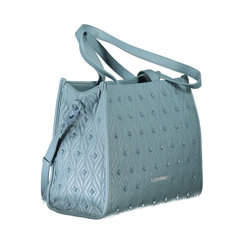 Mario Valentino Azzurro Polyurethane Women Handbag