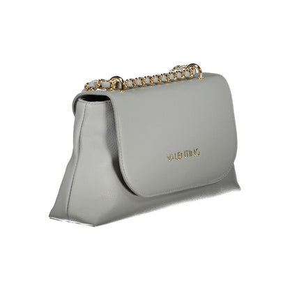 Mario Valentino Grigio Poliuretano Women Shoulder Bag